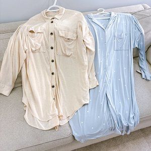 80% NEW GELATO PIQUE PAJAMA DRESSES, PRICE FOR BOTH